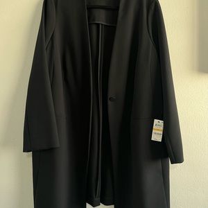 Black Long blazer NWT